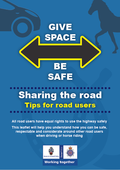 Give safe be safe, sharing the roads